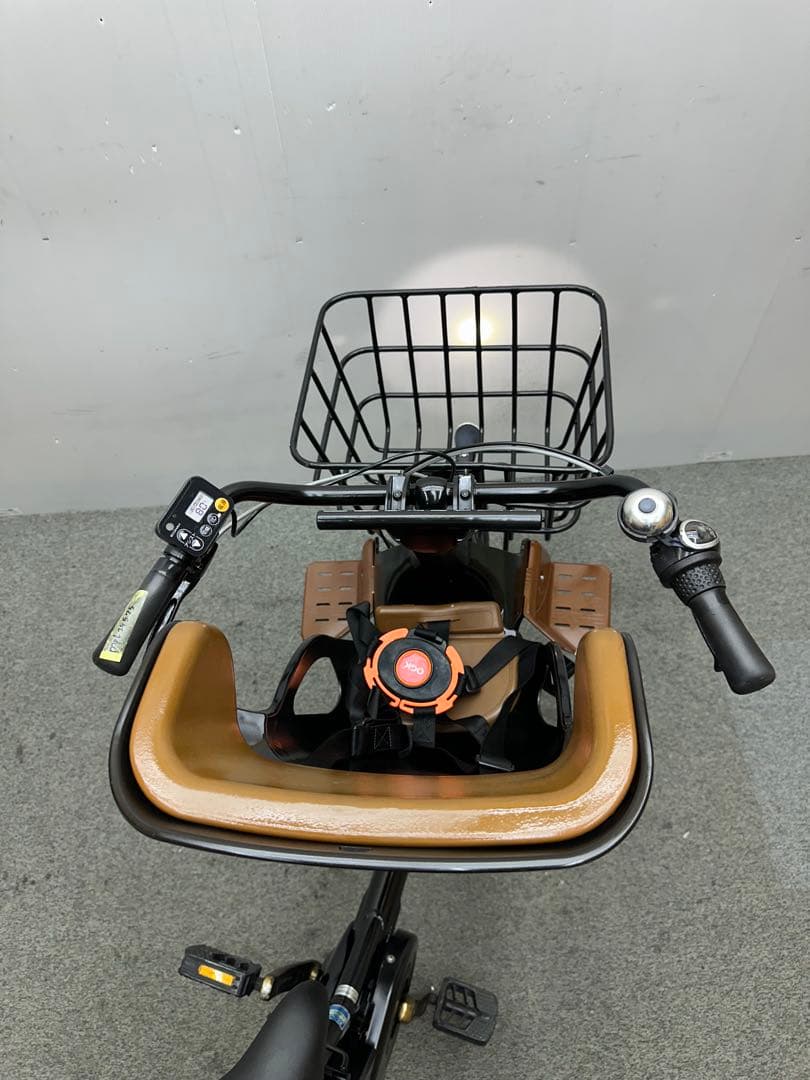 人気な車種　パナソニックギュットアニーズ　3人乗り電動自転車　チャイルドシート付