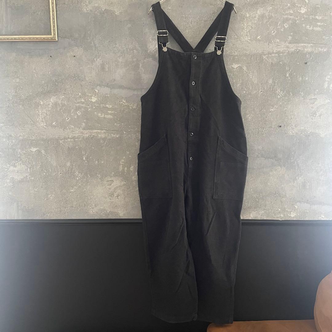 HARVESTY ハーベスティ コットンメルトン オーバーオール