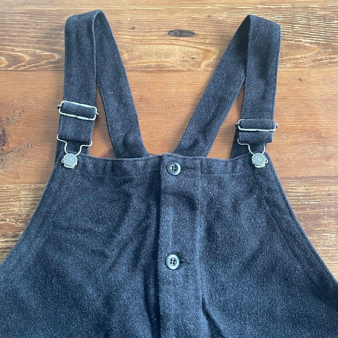 HARVESTY ハーベスティ コットンメルトン オーバーオール