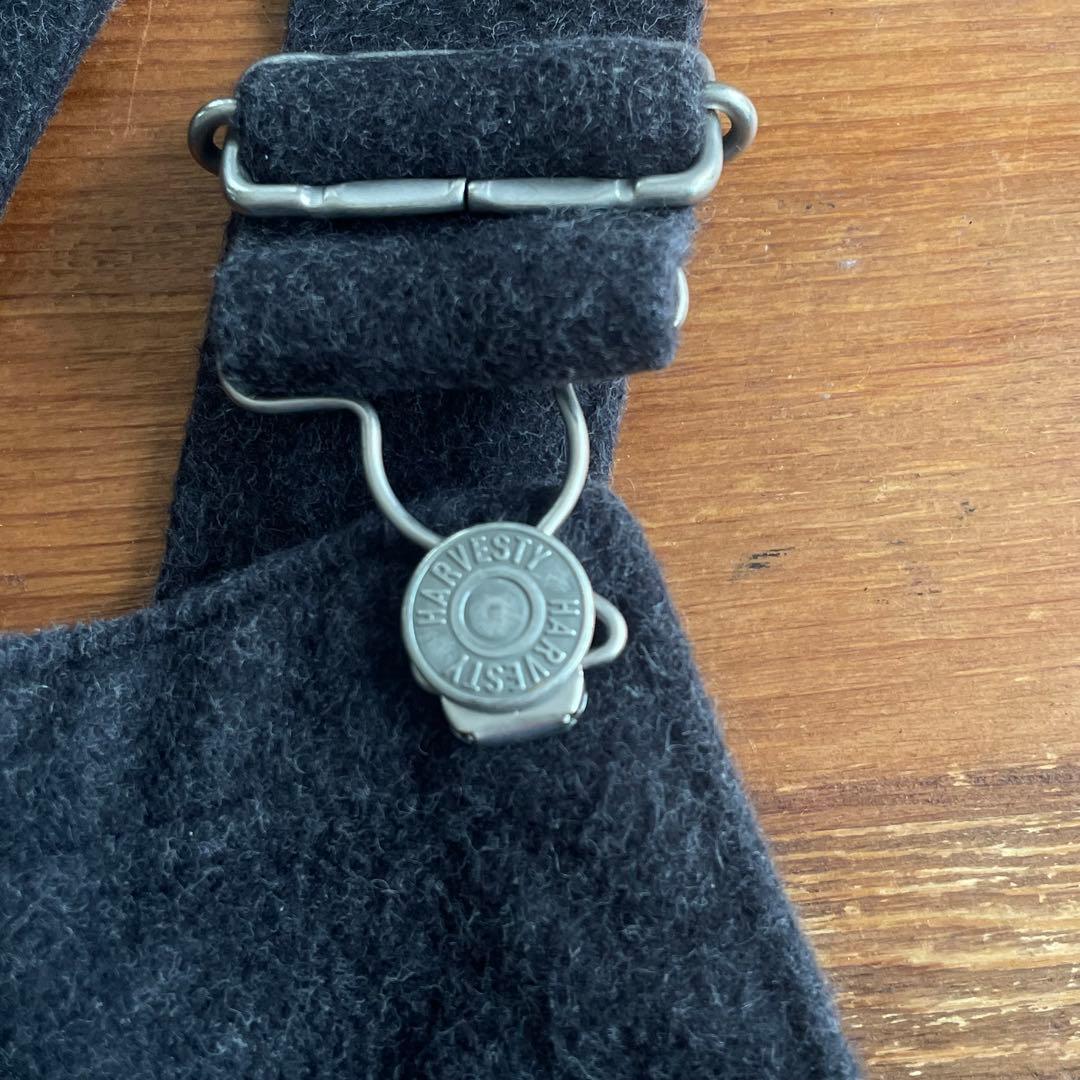 HARVESTY ハーベスティ コットンメルトン オーバーオール