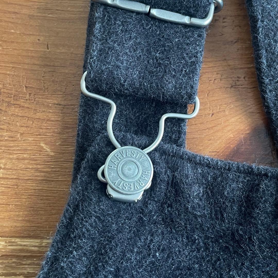 HARVESTY ハーベスティ コットンメルトン オーバーオール