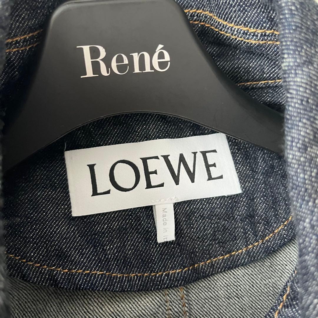 美品♡ロエベ ターンアップ フィッシャーマン デニムジャケット インディゴ 38