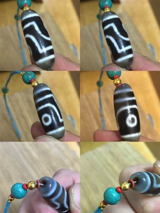 天珠 ネックレス チベット 天然石