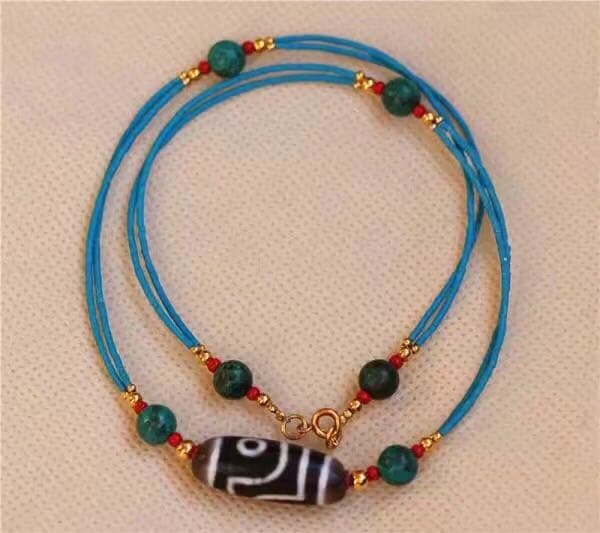 天珠 ネックレス チベット 天然石