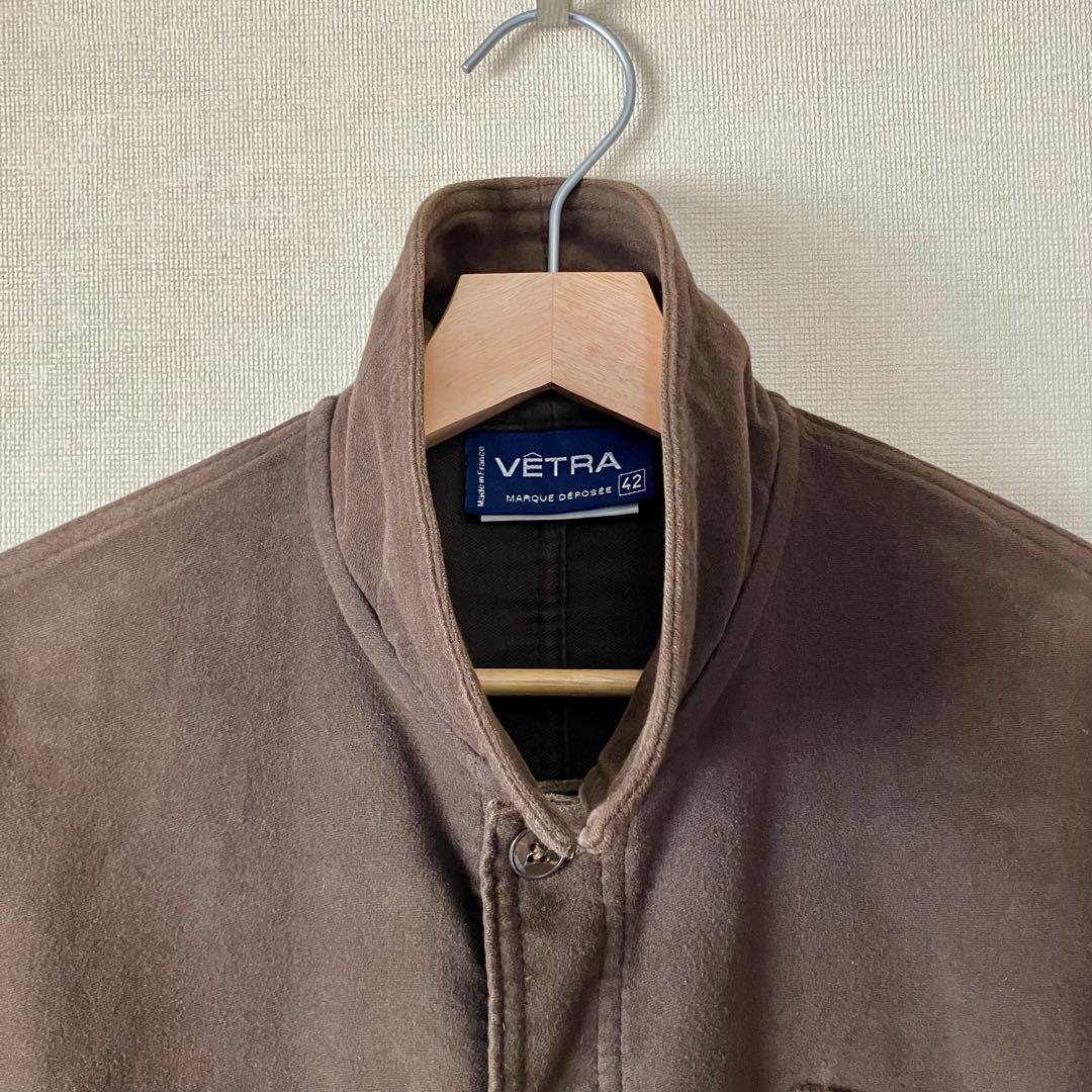 【VETRA（ベトラ） 】モールスキン フレンチワークジャケット 42（XL）