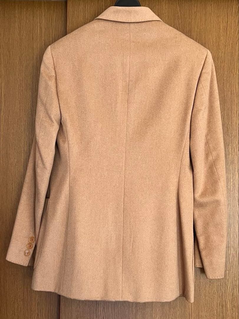 MaxMara テーラードジャケット ベージュ　キャメルヘア