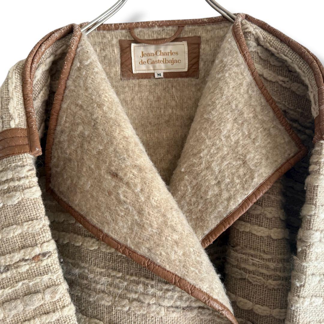L〜ＸＬ jean charles de castelbajac ウールコート
