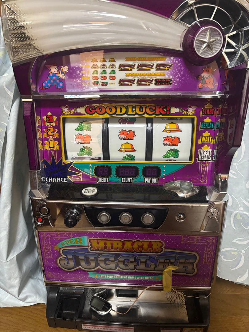 スーパーミラクルジャグラー実機