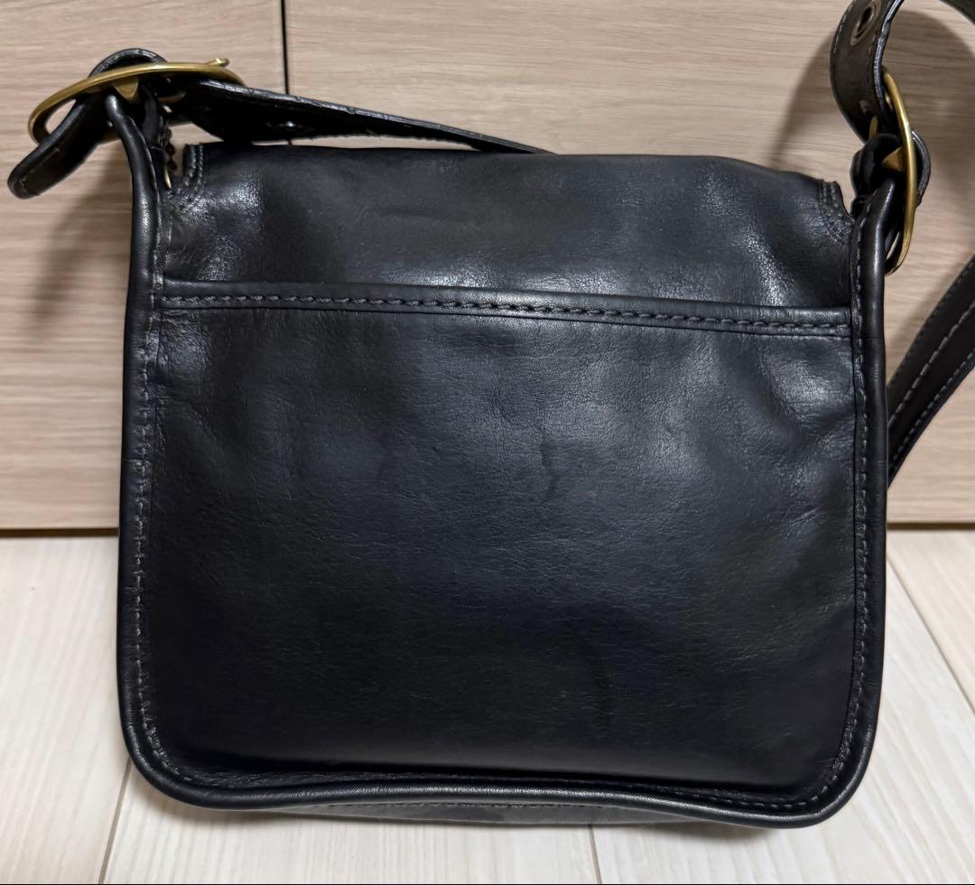 COACH オールドコーチ ショルダーバッグ ソーホー レザー ブラック Y2K