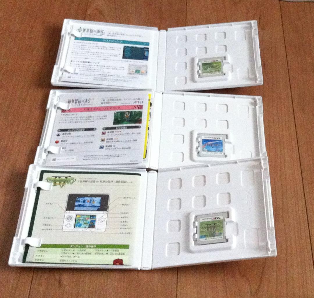 ニンテンドー3DS 世界樹の迷宮 シリーズ 7本セット