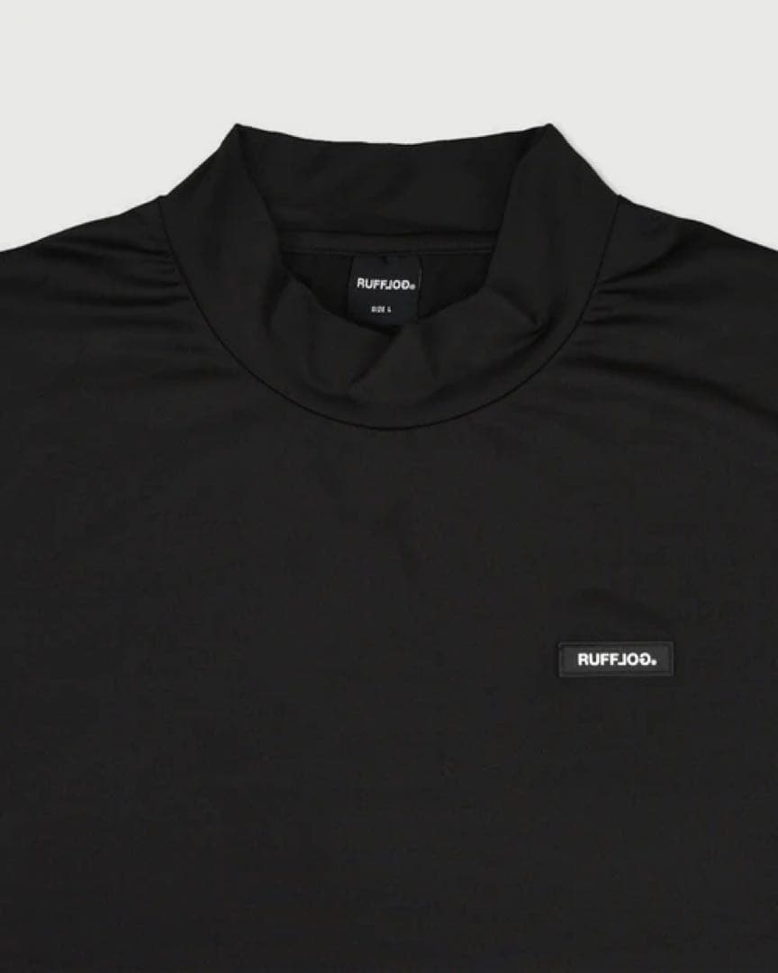 レディースウェア RUFFLOG DUAL SLEEVE LOGO L/S MOCK NECK