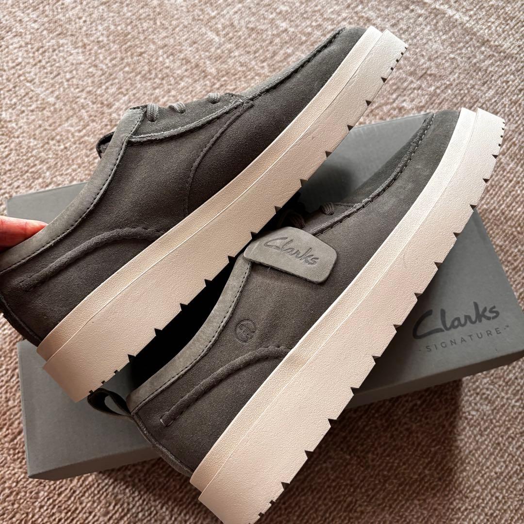 Clarks Polden Moc / ポールデンモック （セージスエード）