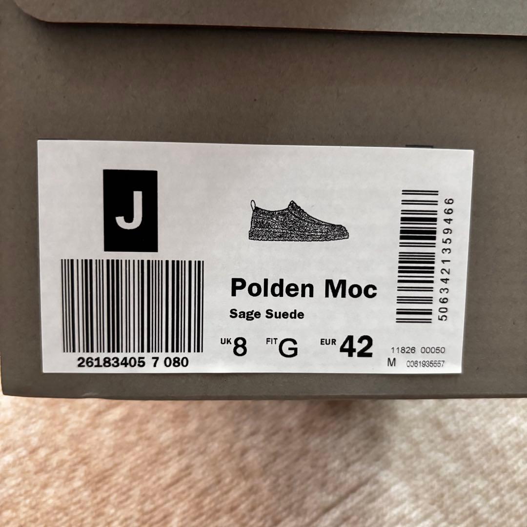 Clarks Polden Moc / ポールデンモック （セージスエード）