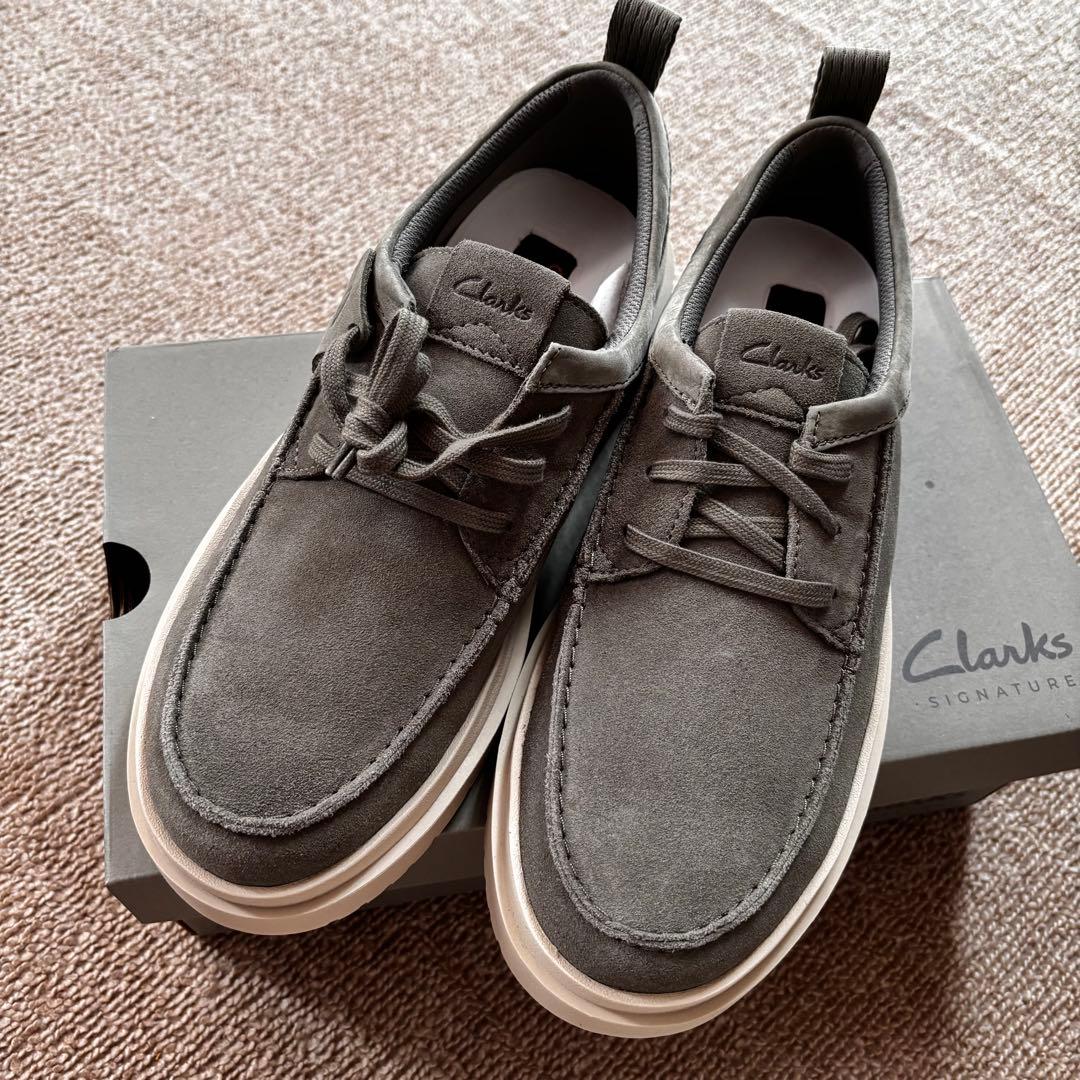 Clarks Polden Moc / ポールデンモック （セージスエード）