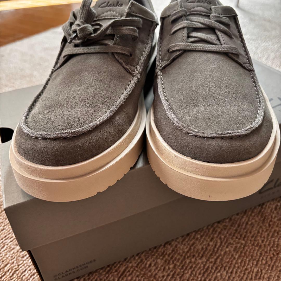 Clarks Polden Moc / ポールデンモック （セージスエード）