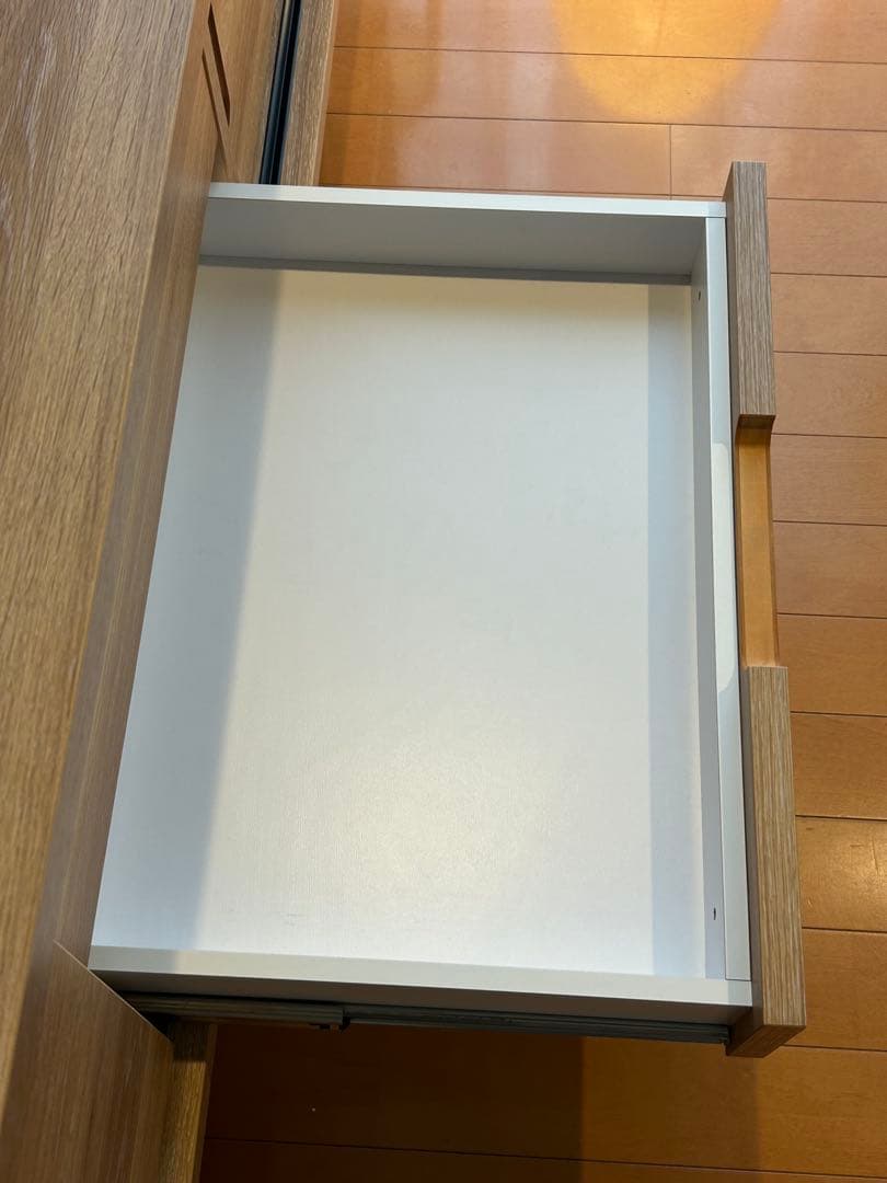 【極美品／大川家具】北欧テイスト/テレビボード/ナチュラル165cm