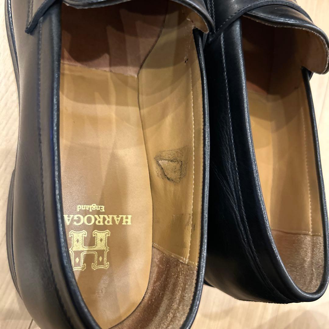 HARROGATE ブラック ローファー 12D