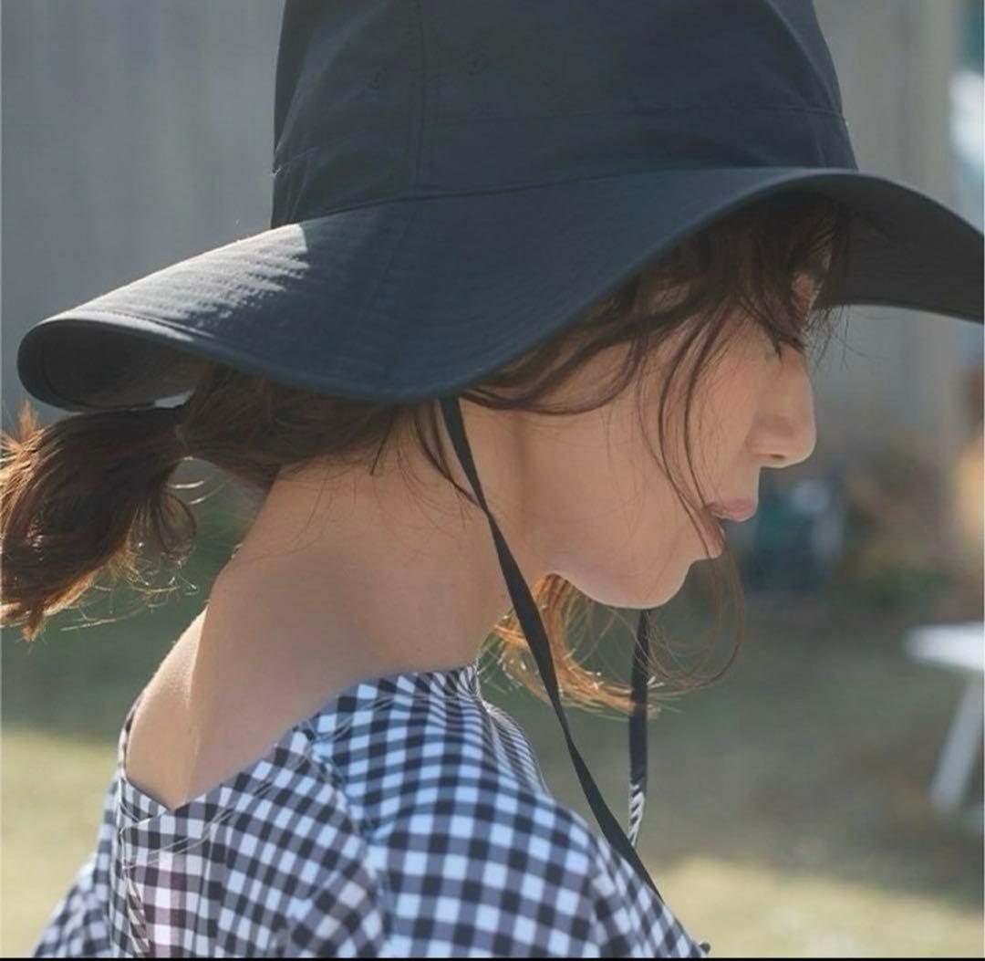 【新品未開封】FORME 東原亜希　タグ付き　UVハット ブラック