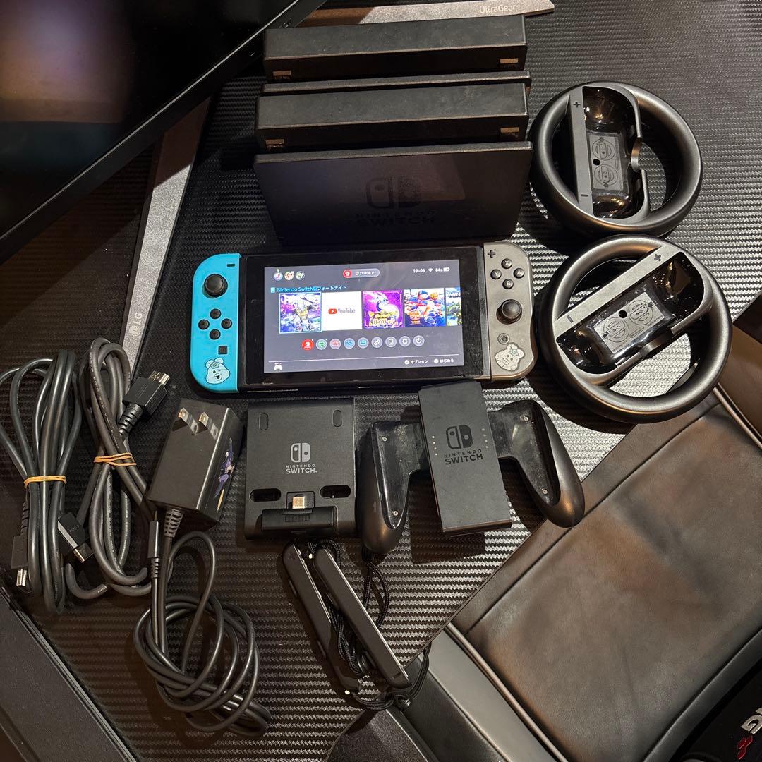 Nintendo Switch 青/赤 本体 + 付属品