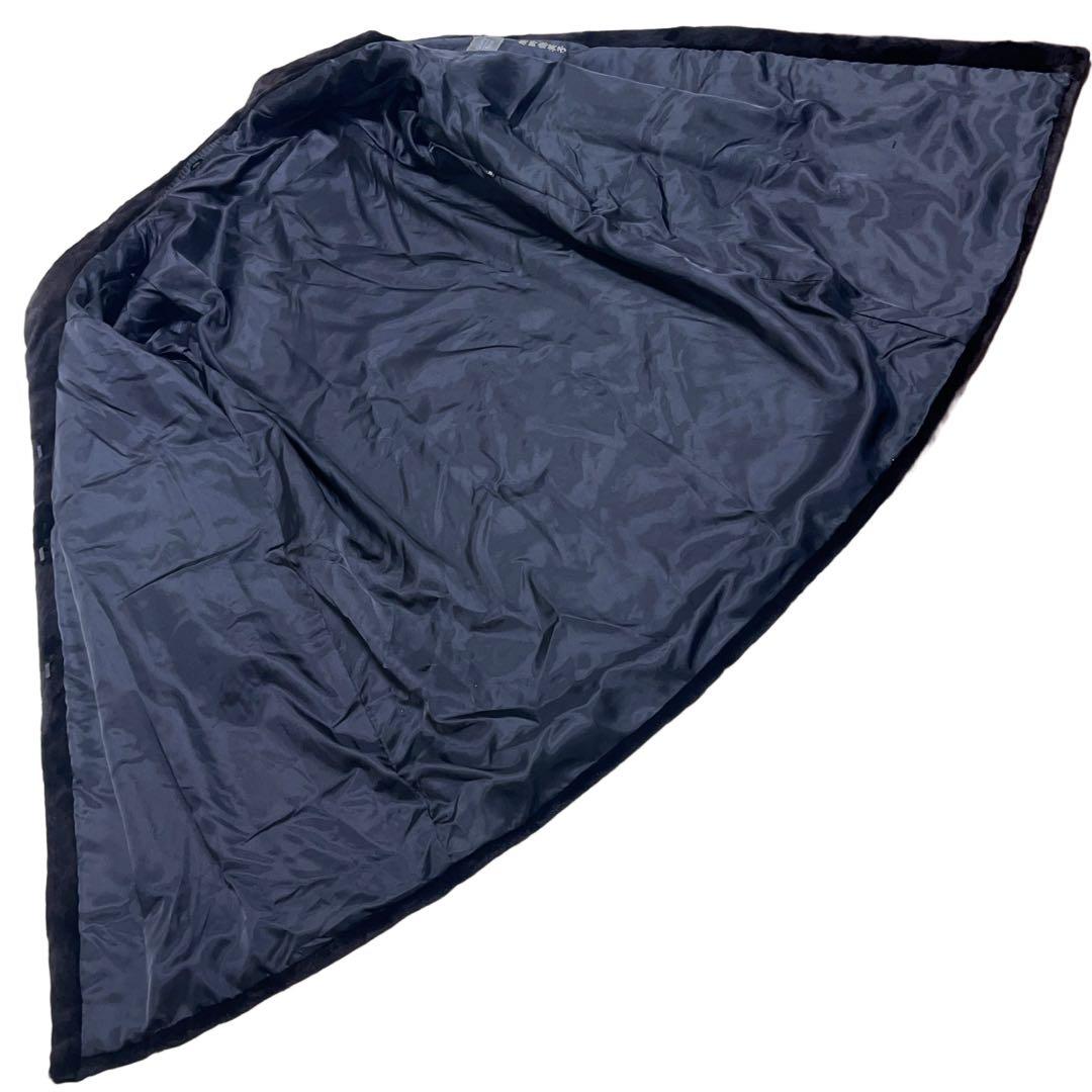 総丈105cm　サガミンク　シェアードミンク　2XLサイズ　リアルファーコート