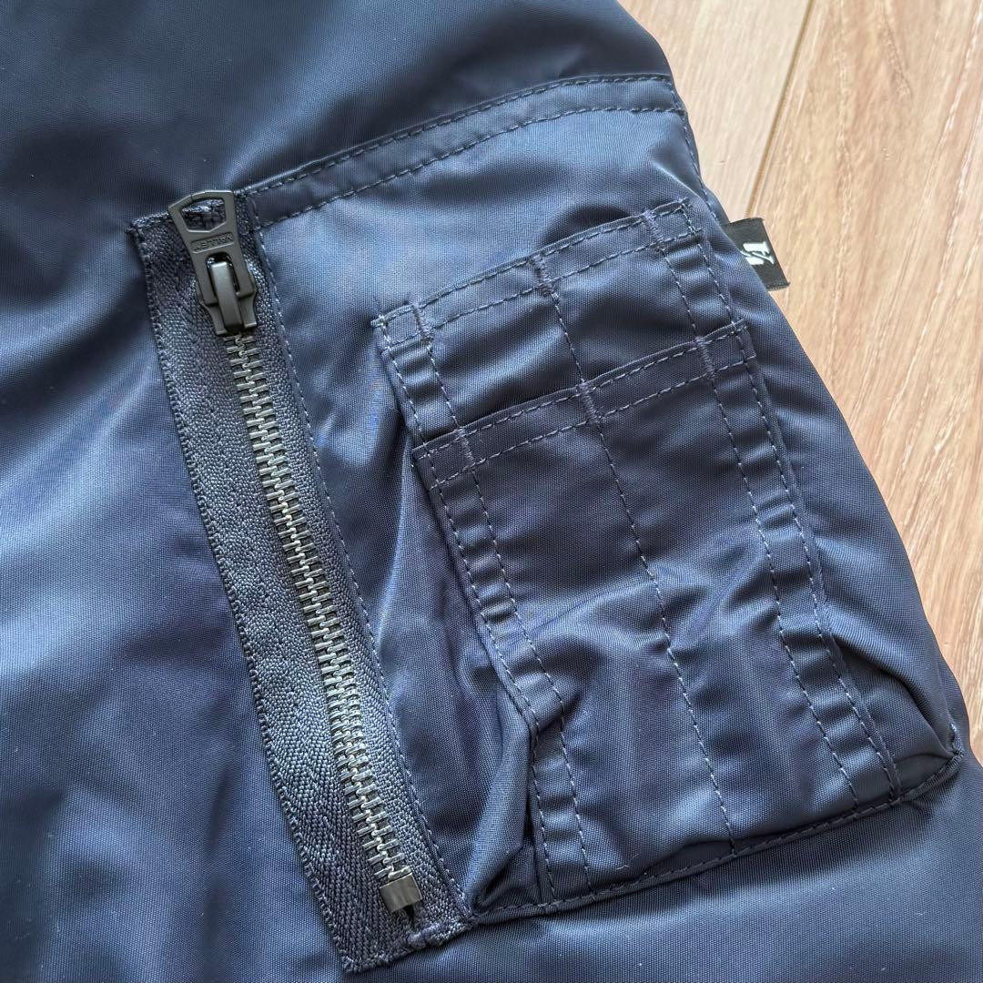 Valley Apparel MA-1 フライトナイロンジャケット