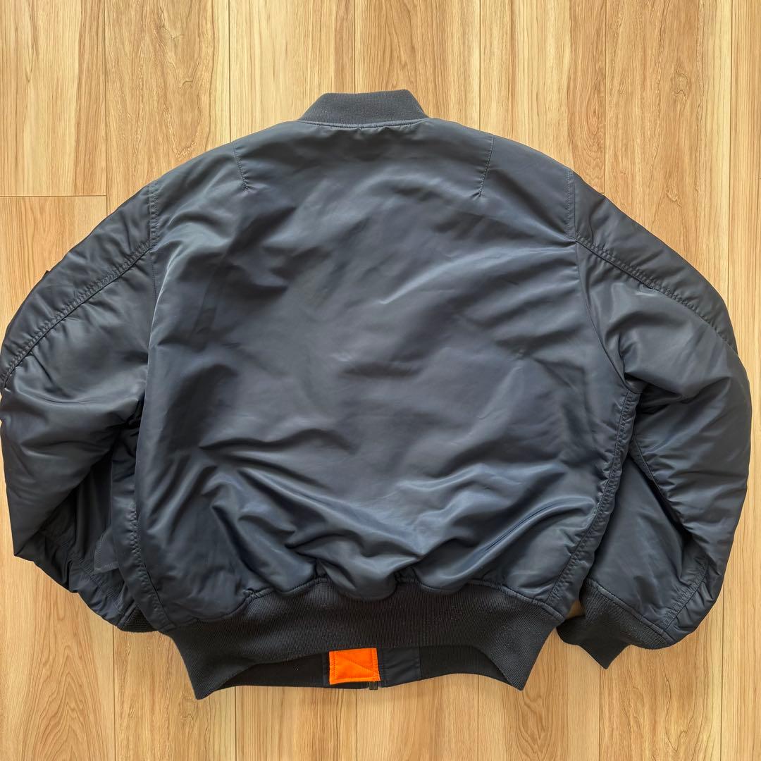 Valley Apparel MA-1 フライトナイロンジャケット