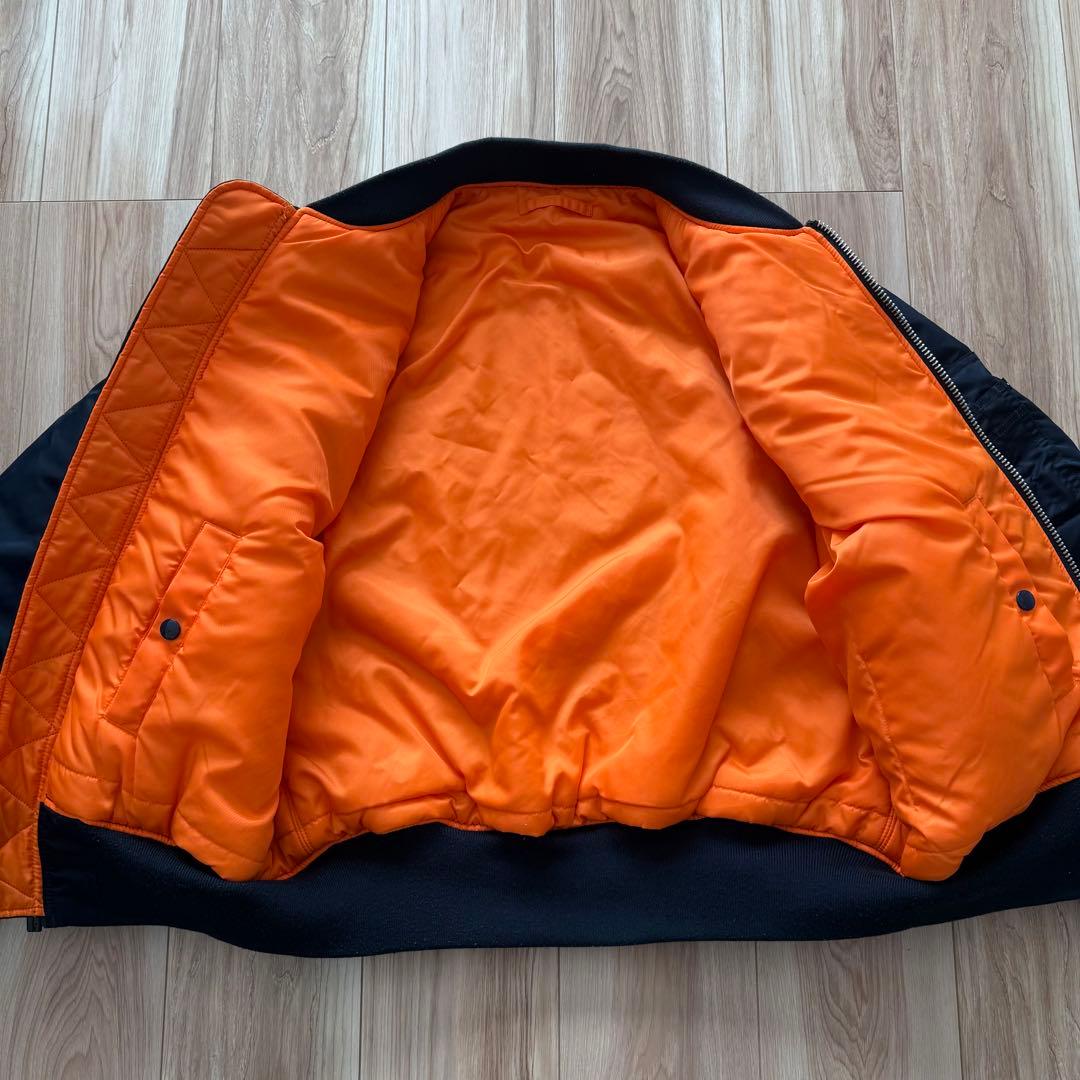 Valley Apparel MA-1 フライトナイロンジャケット