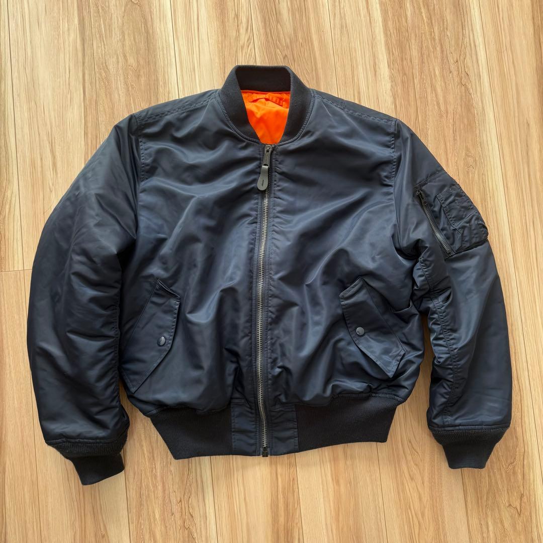 Valley Apparel MA-1 フライトナイロンジャケット