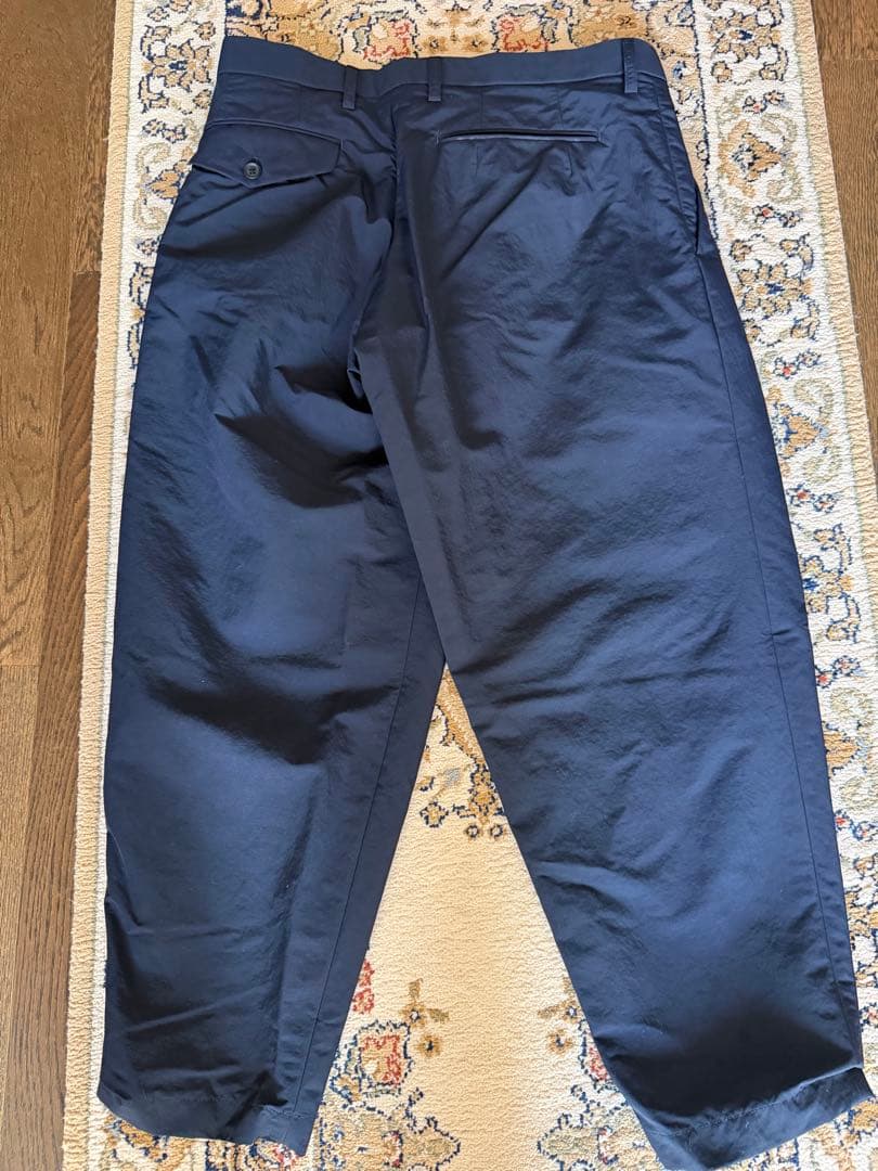 kolor カラー 25ss ネイビー スラックス　テーパードパンツ　サイズ2