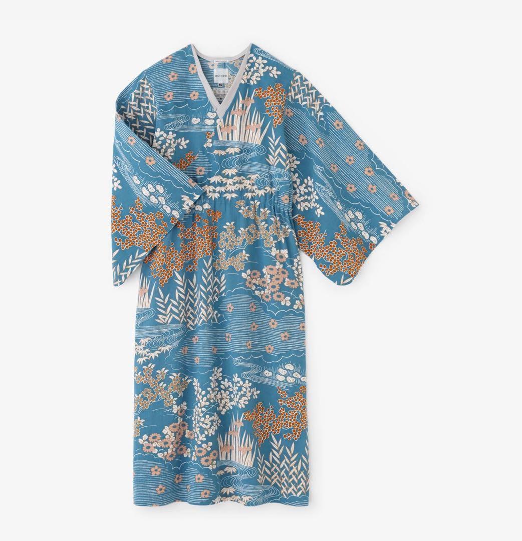 高島縮 20/20 半衿みたて涼衣／涼やか/SOU・SOU /Sサイズ