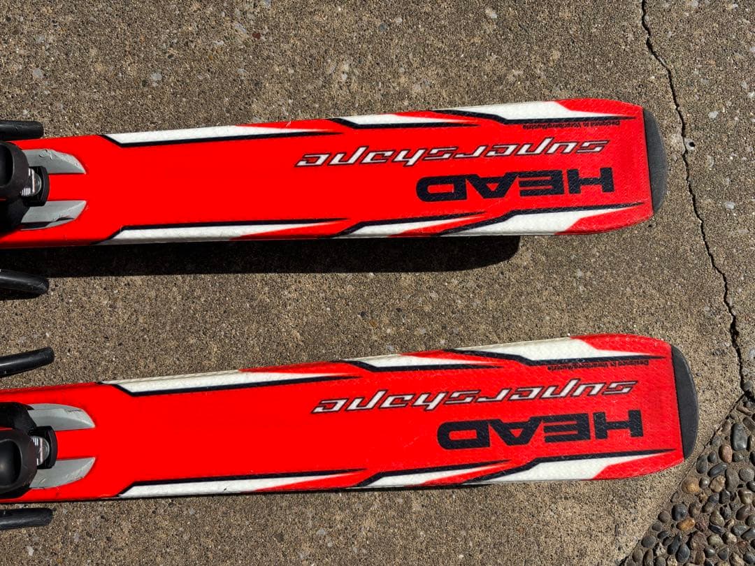 HEAD Super Shape 147cmスキーセット