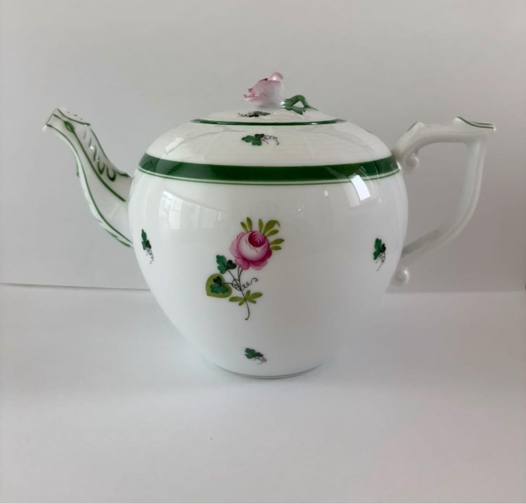 ヘレンド Herend ウィーンの薔薇 ティーポット　800ml