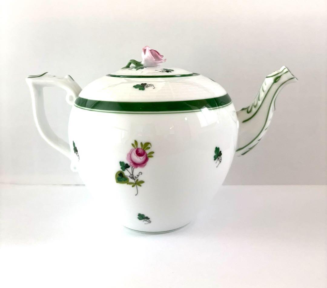 ヘレンド Herend ウィーンの薔薇 ティーポット　800ml