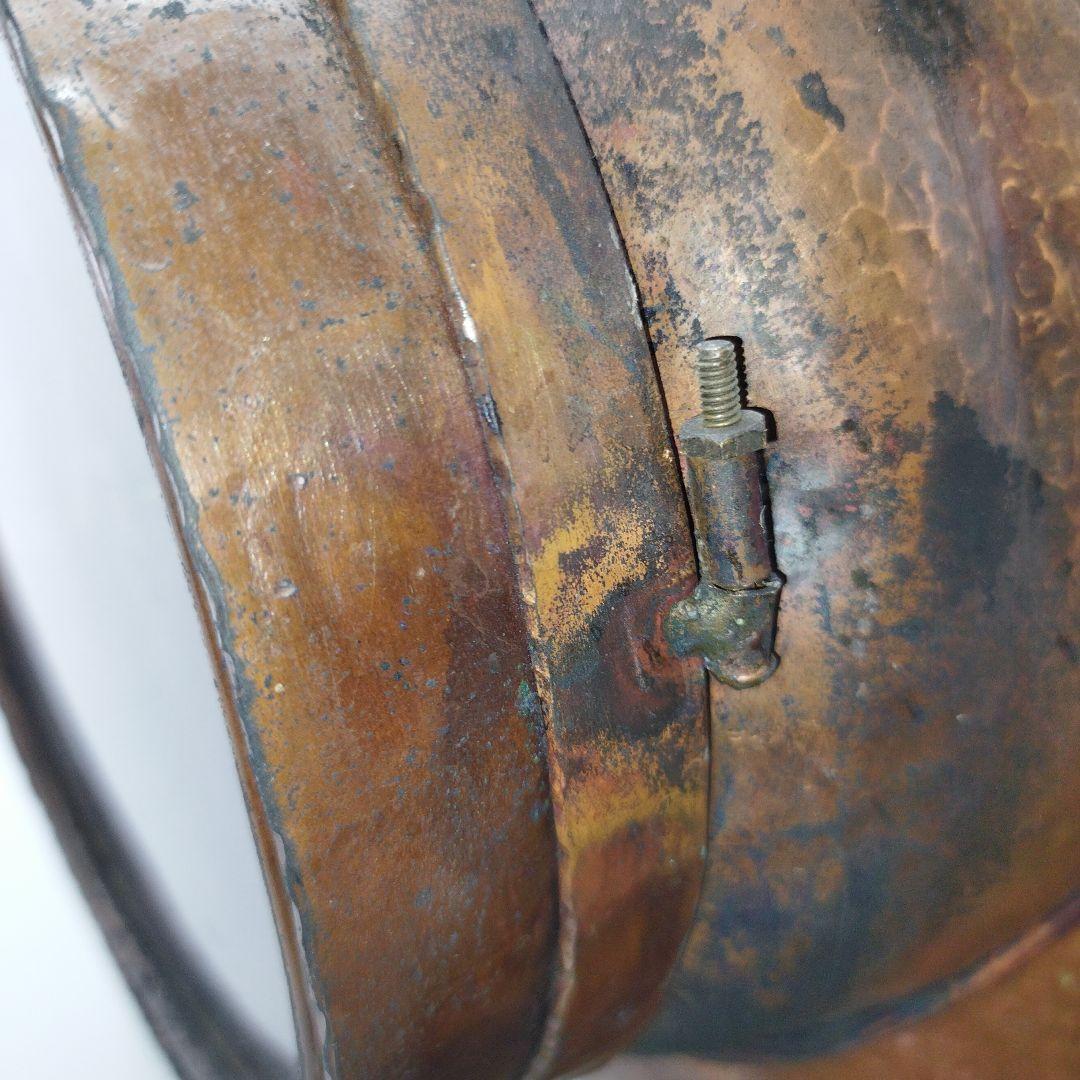 無骨 傘立て 銅製 アンティーク品