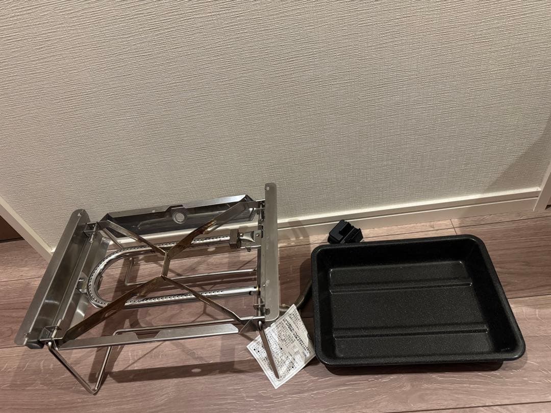 スノーピーク グリルバーナー　雪峰苑+グリルプレートハーフ