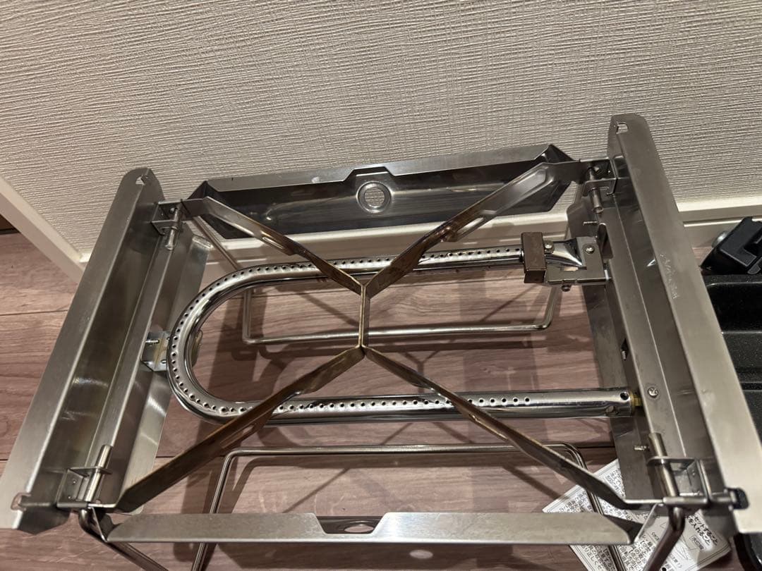 スノーピーク グリルバーナー　雪峰苑+グリルプレートハーフ