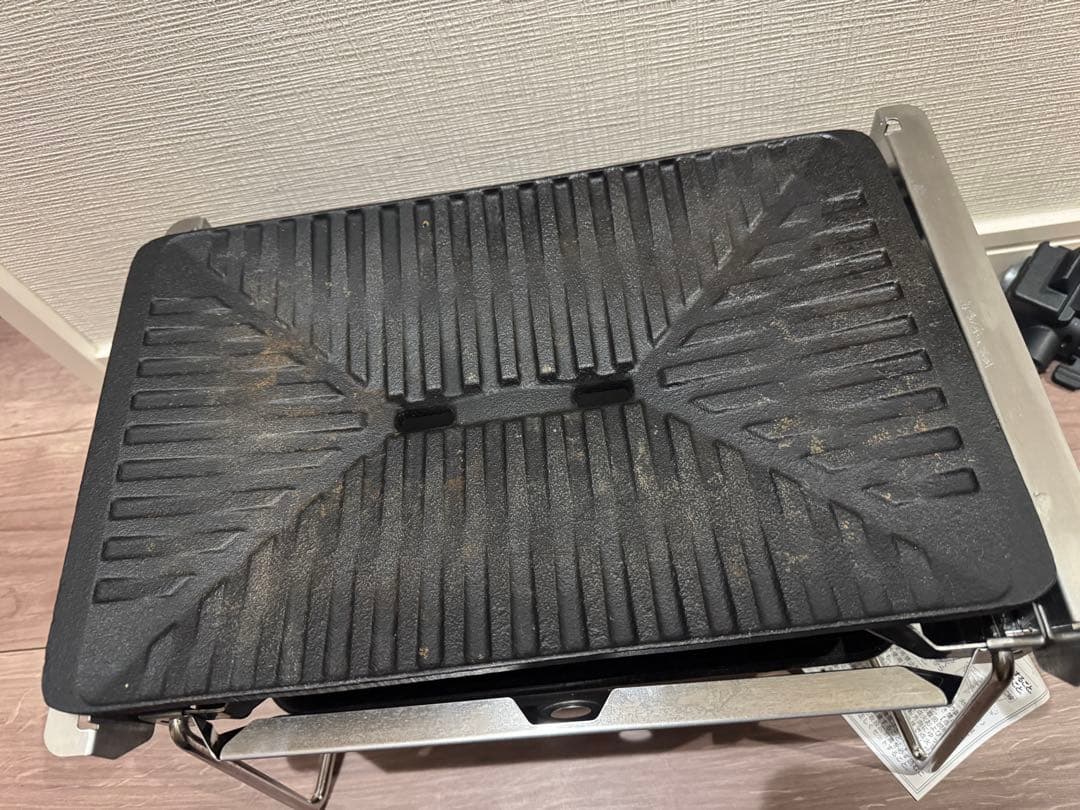 スノーピーク グリルバーナー　雪峰苑+グリルプレートハーフ