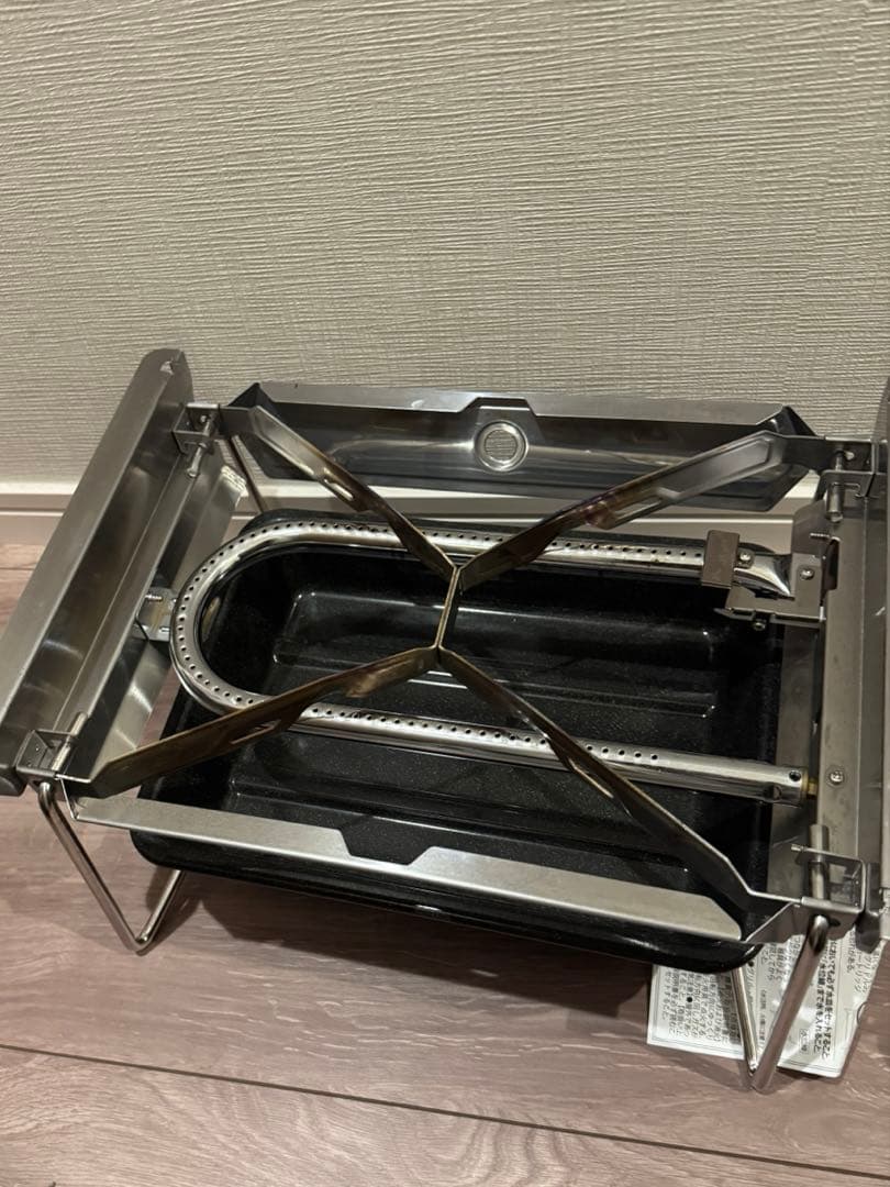 スノーピーク グリルバーナー　雪峰苑+グリルプレートハーフ