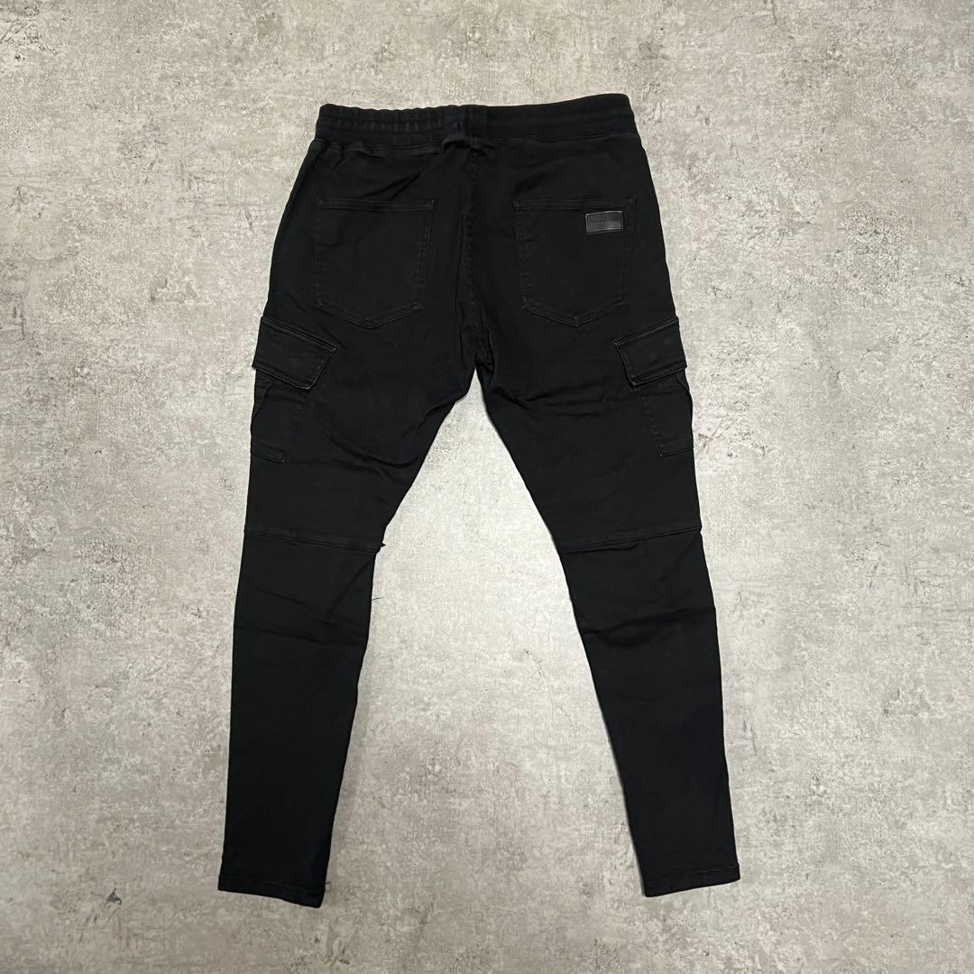 パンツ Danke Schon ZIP CARGO PANTS Black 32