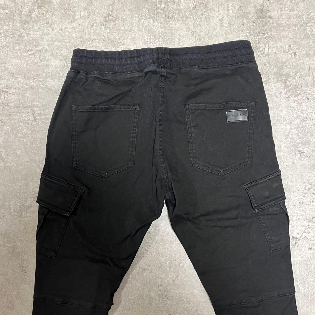 パンツ Danke Schon ZIP CARGO PANTS Black 32
