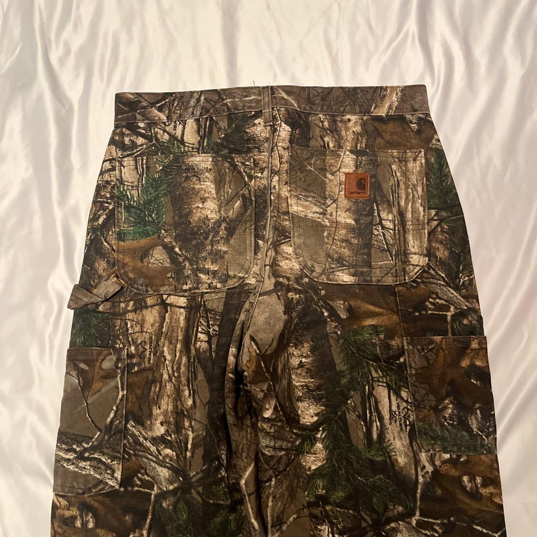 【希少】USA製 カーハート リアルツリーカモ ペインターパンツ 31×32