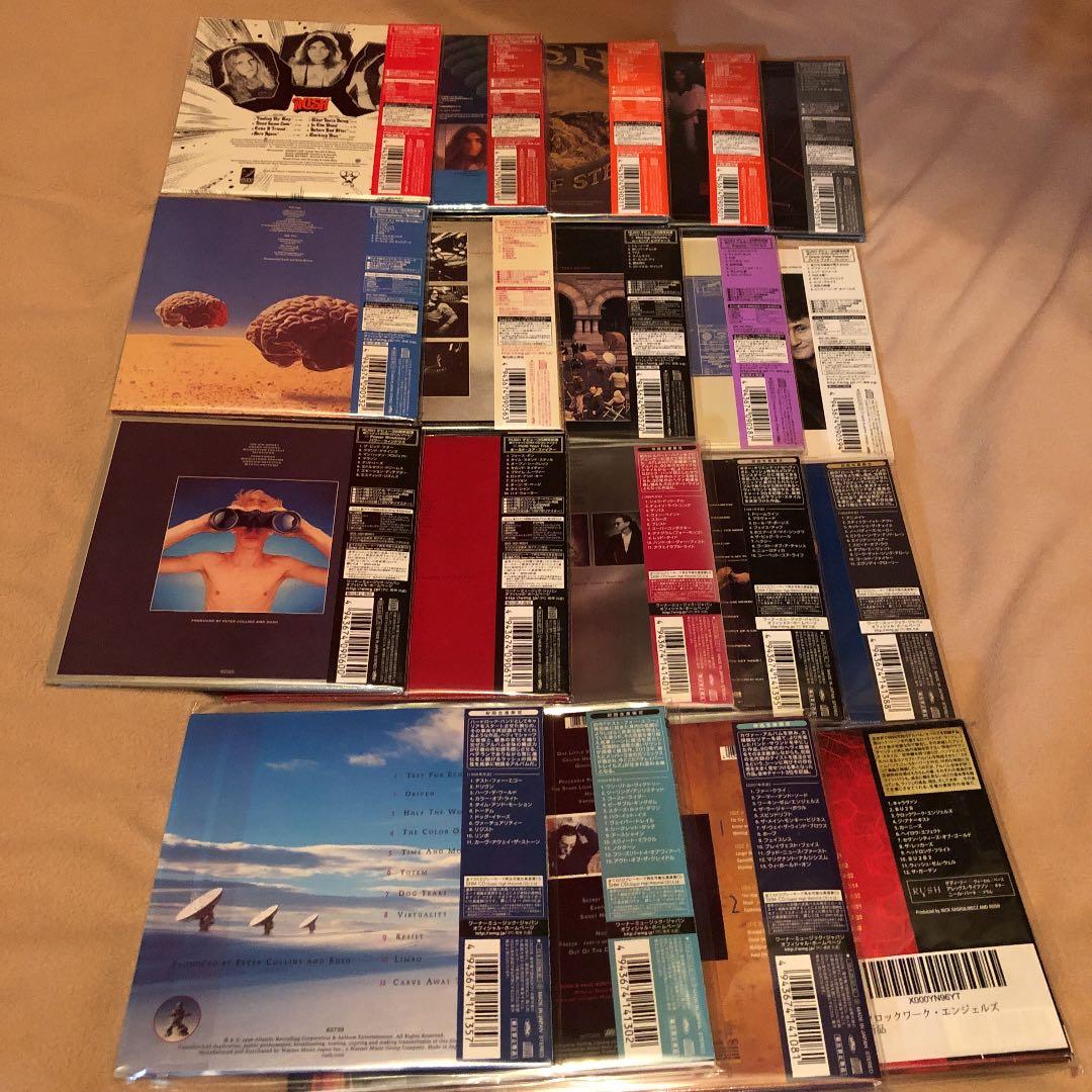 #RUSH オリジナルスタジオアルバムSHM-CD18 ＋5全23枚