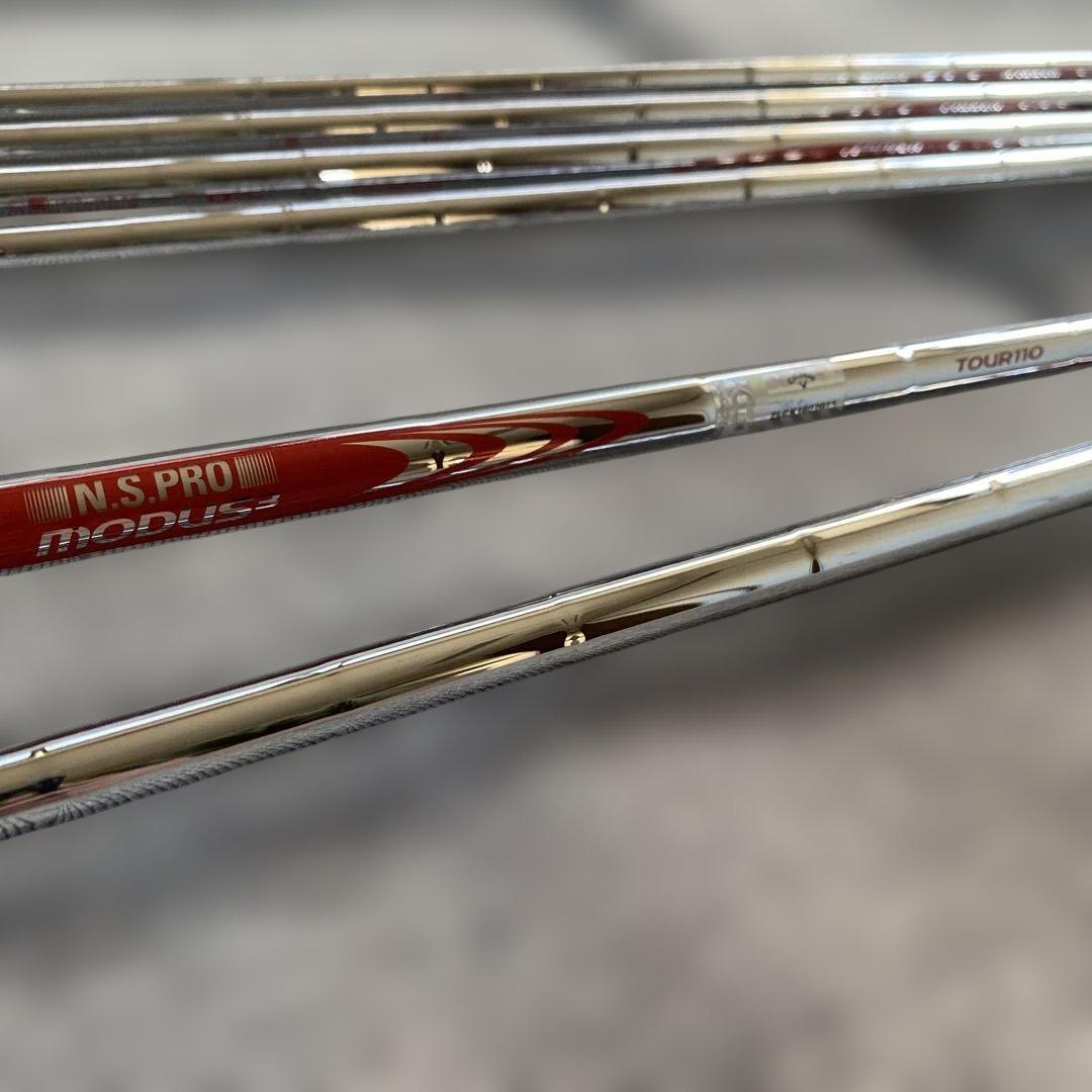 キャロウェイ 2024Xフォージドスターアイアン 6本 modus110