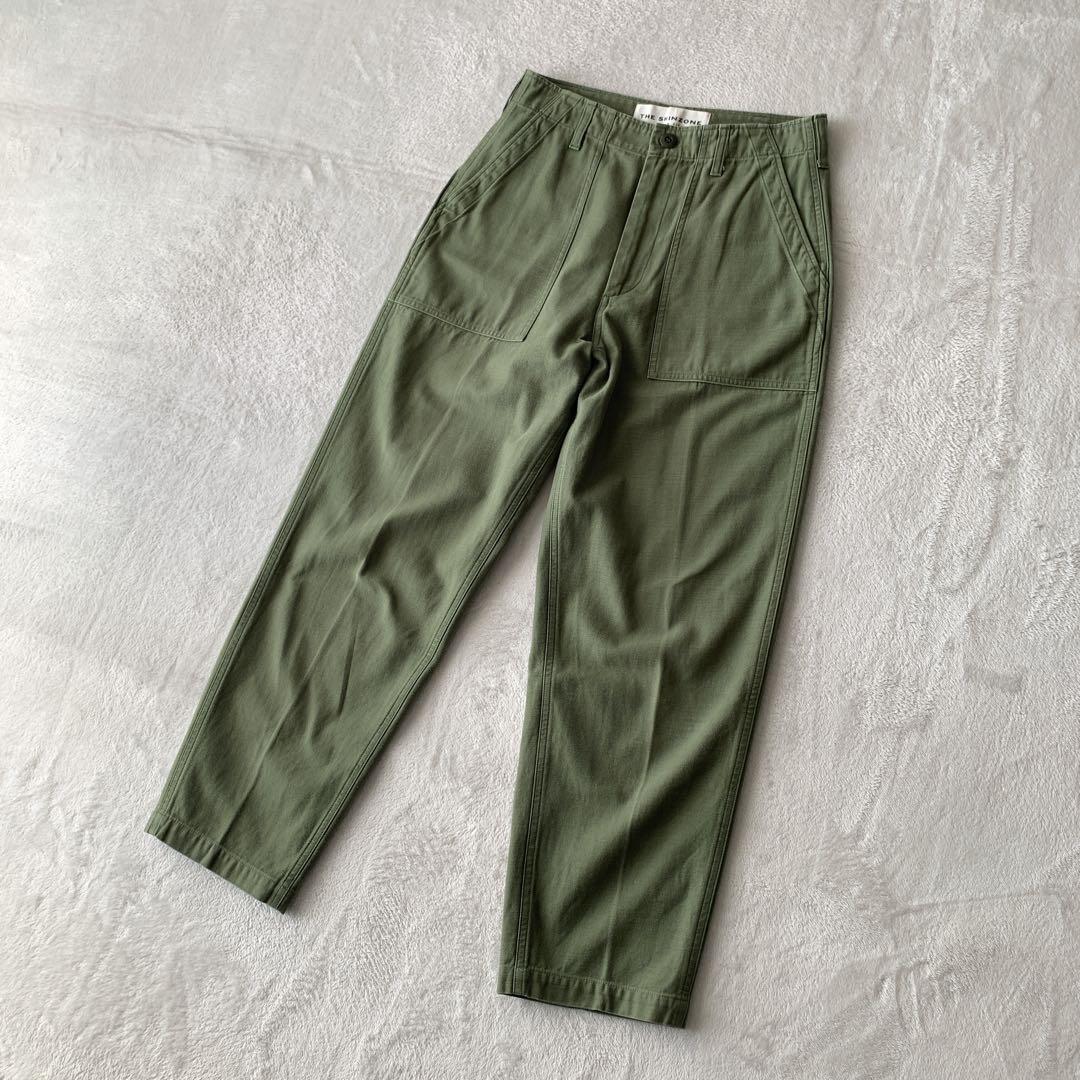 人気 THE SHINZONE コットン ベイカー パンツ OG-107レプリカ