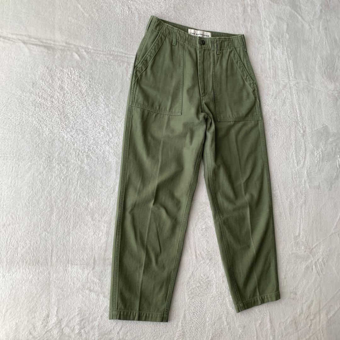 人気 THE SHINZONE コットン ベイカー パンツ OG-107レプリカ