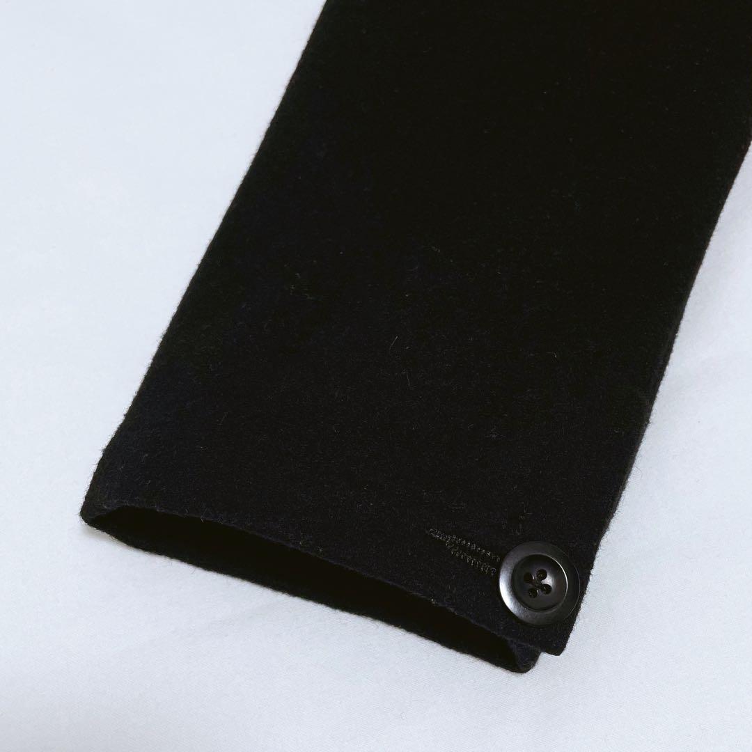 MHL. エムエイチエル 15AWリブ襟ショートウールコート Ⅰ