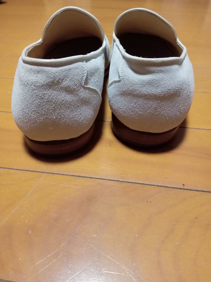 定価約15万円　リカルドフレッチャー・ベステッティ　スエードヴァンプローファー