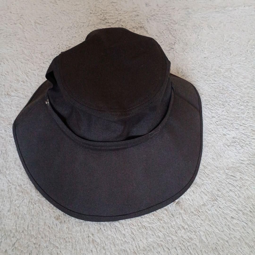 サンバリア100 ウィンドハット（ブラック）