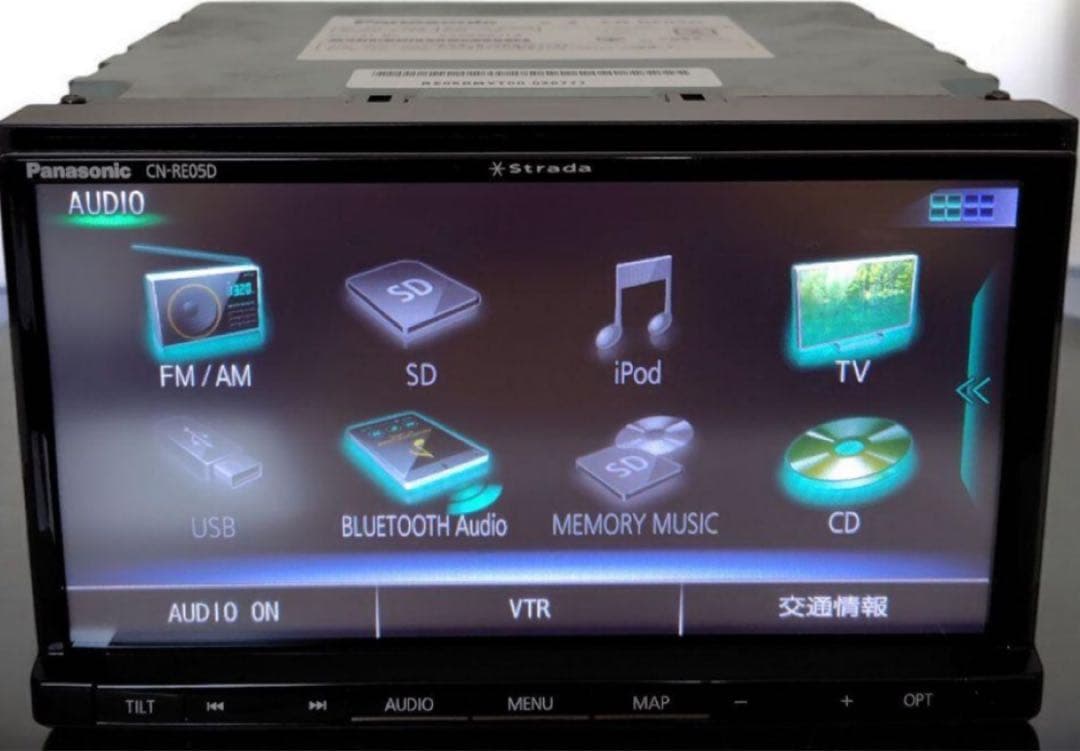 ★パナソニック★Panasonic★RE05D★2018年★ストラーダ★楽ナビ★