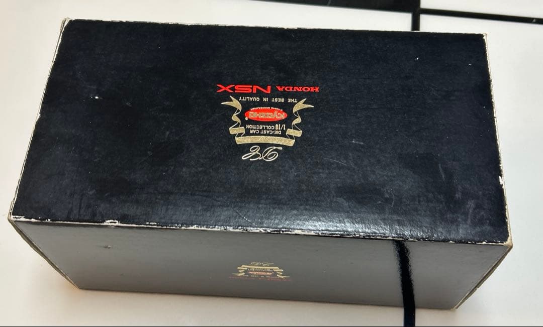 初代 京商　ホンダ　NSX ミニカー　シルバー　1/18